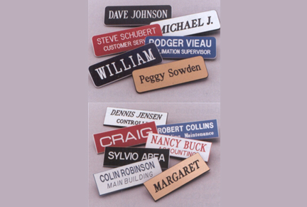 Name Badges